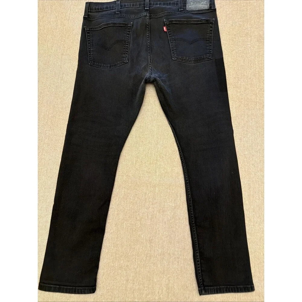 Levi's men's 510 slim fit jeans 38x30 Black